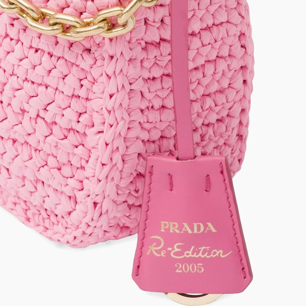 Prada Re-edition 2005 Raffia Bag - Picture 7 of 9